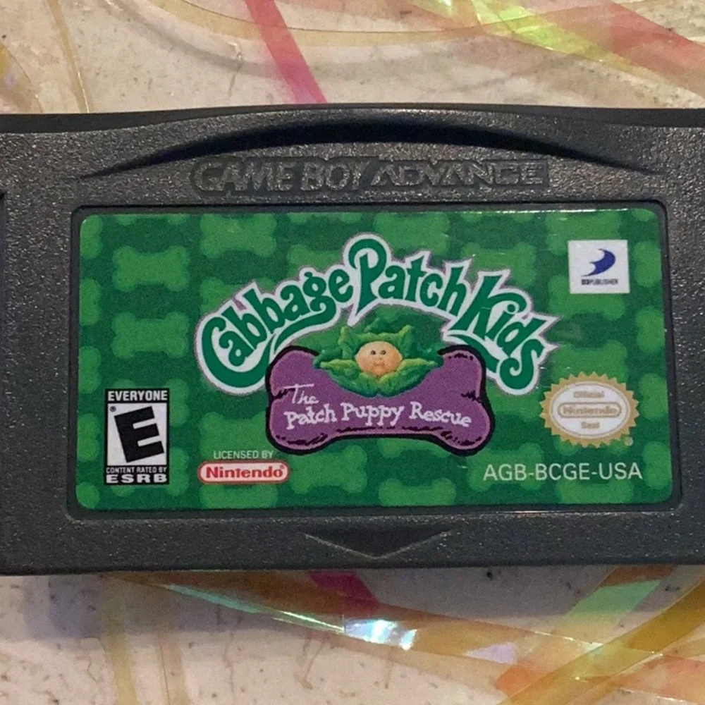 Cabbage Patch Kids The Patch Puppy Rescue Nintendo Game Boy Advance Game GameBoy